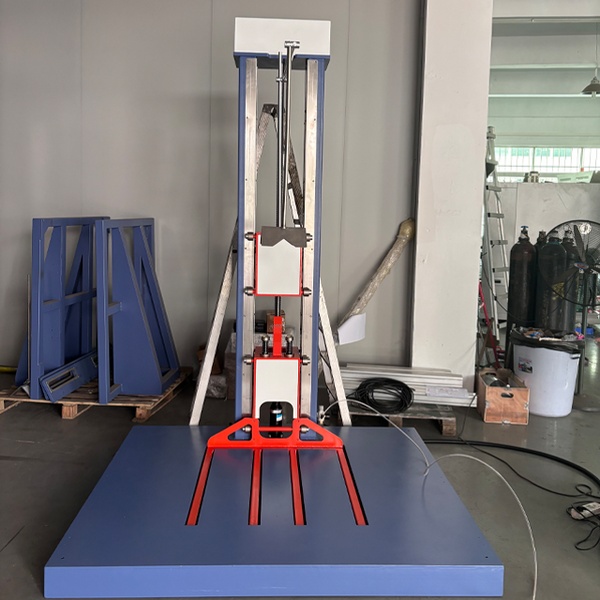 The zero-drop testing machine is used for packaging and transportation