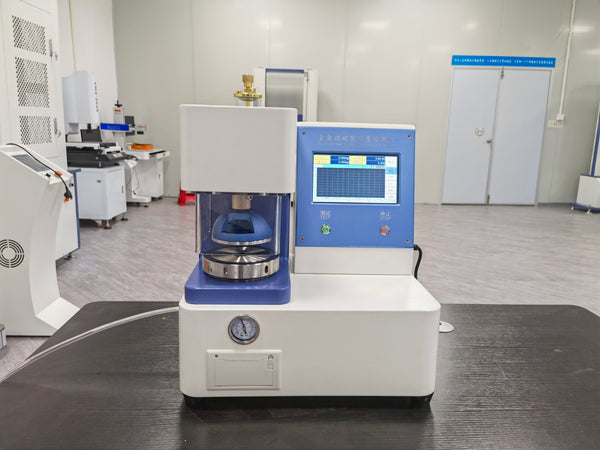 Cardboard bursting strength testing machine
