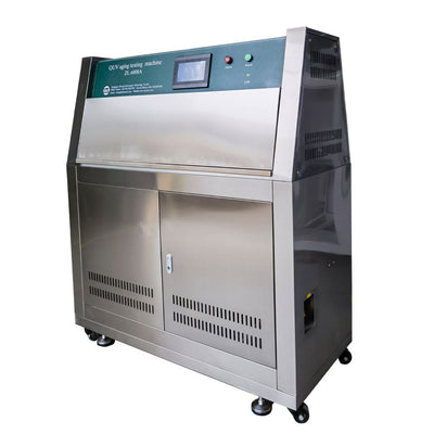 UV aging test chamber for coatings and inks