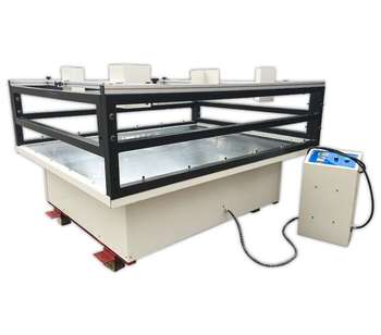 Simulated transportation vibration table