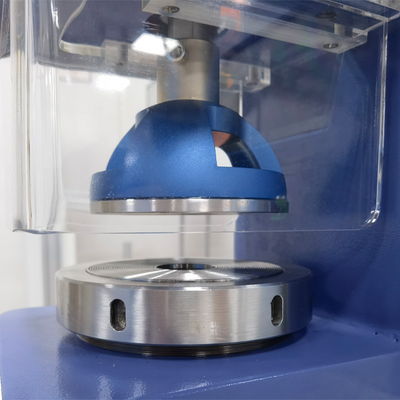 Cardboard bursting strength testing machine