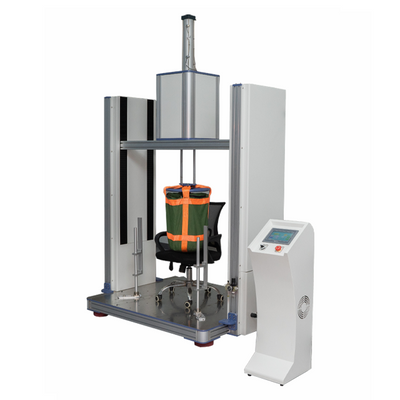 Office chair seat surface impact testing machine