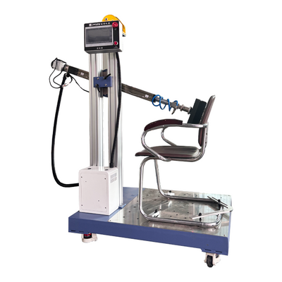 Office chair back-pushing testing machine