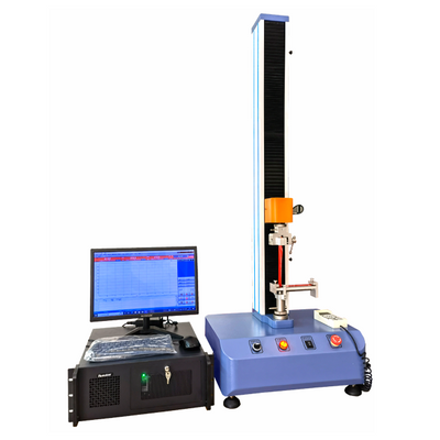 Single column tensile testing machine