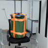 Office chair seat surface impact testing machine