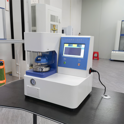 Cardboard bursting strength testing machine