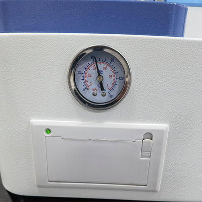 Cardboard bursting strength testing machine