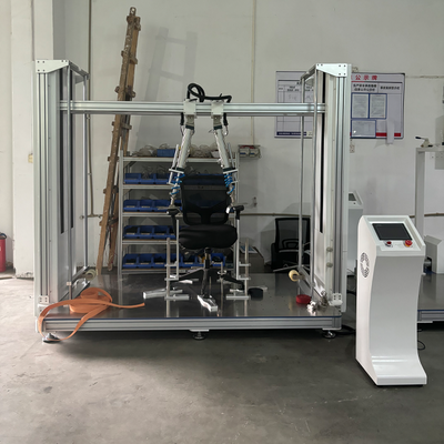 Office chair armrest strength testing machine