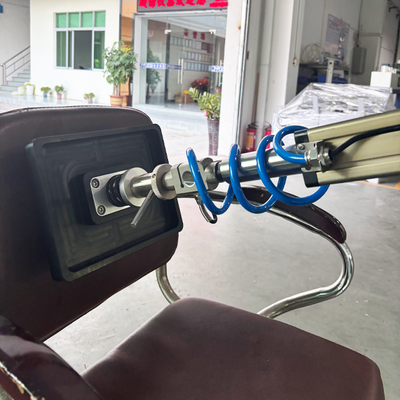 Office chair back-pushing testing machine